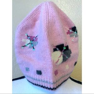 Neckworks wool & angora pink beanie